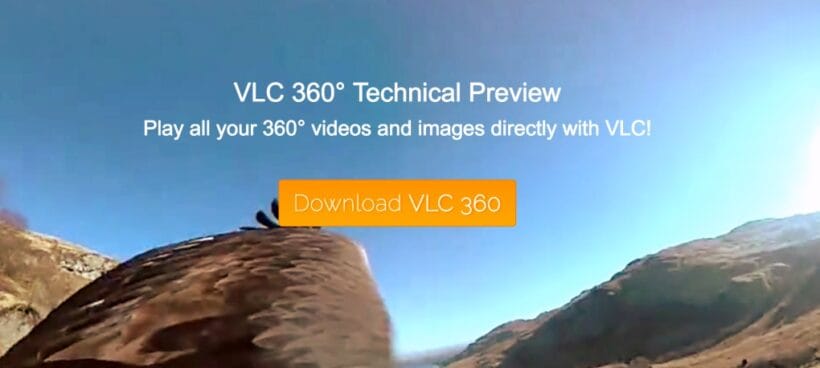VLC ya es compatible con vídeos e imágenes en 360 grados