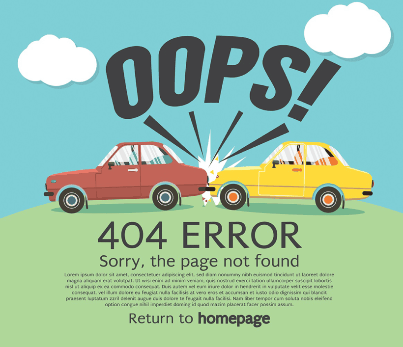 Inspiradoras Páginas 404