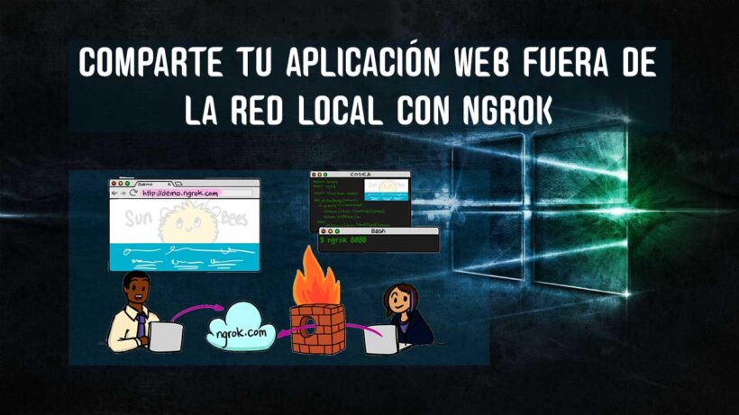 Compartir Aplicación Web NGROK