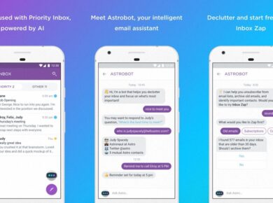 Chatbot Astro eMail