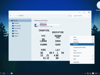 Como cambiar la fuente predeterminada en Windows 10
