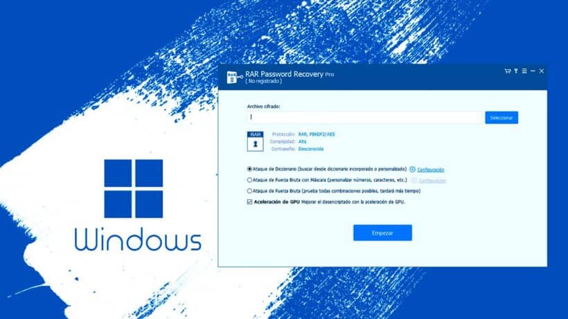Mejores Programas para Recuperar Contraseñas de Archivos RAR
