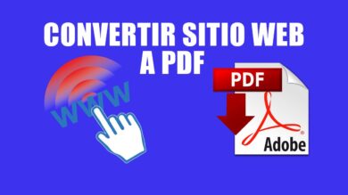 Convertir Páginas web en Archivos PDF Gratis