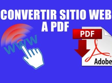 Convertir Páginas web en Archivos PDF Gratis