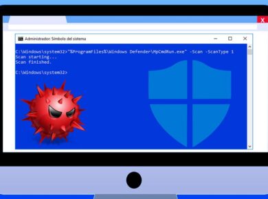 Cómo escanear malware en PC Windows 10 con CMD