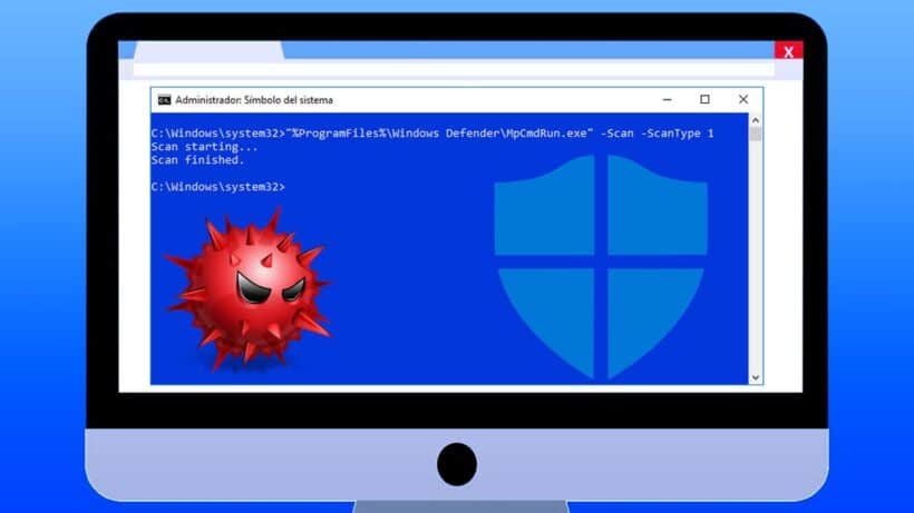 Cómo escanear malware en PC Windows 10 con CMD