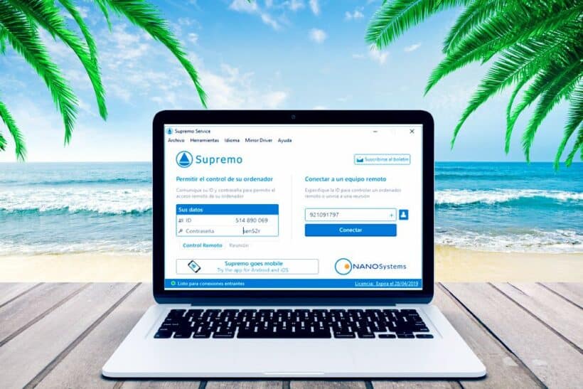 Alternativa a TeamViewer Asistencia remota con SUPREMO