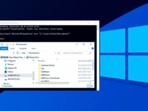 Cómo abrir archivos y carpetas con CMD en Windows