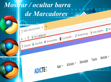 Cómo mostrar u ocultar la barra de marcadores de Google Chrome