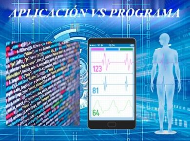 aplicación vs programa