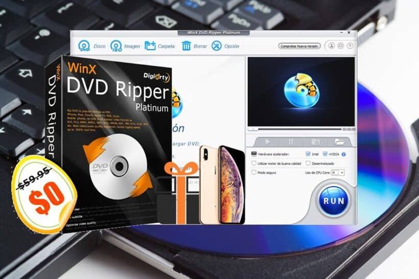Copias de seguridad de DVD con WinX DVD Ripper Platinum