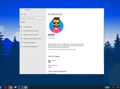 Cambiar avatar de cuenta de usuario en Windows 10