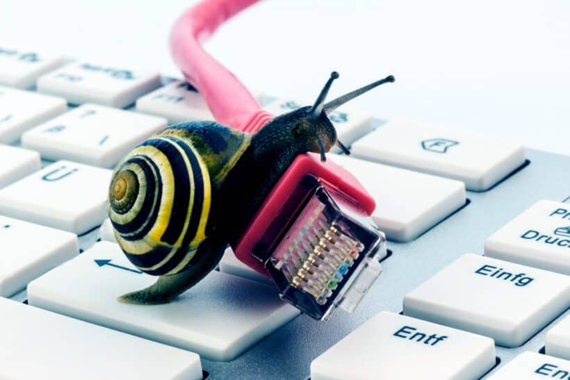 Por que mi internet es tan lento