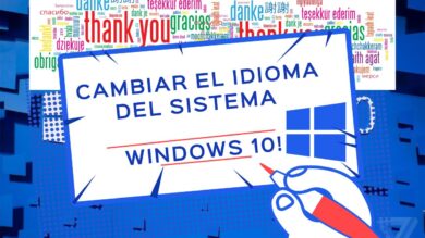 Cambiar el idioma del sistema en Windows 10