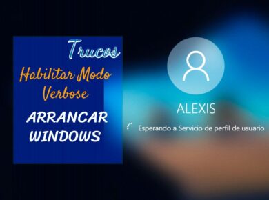 Habilitar modo detallado (verbose) de arranque Windows
