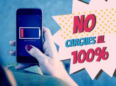 No cargues batería smartphone 100 completo