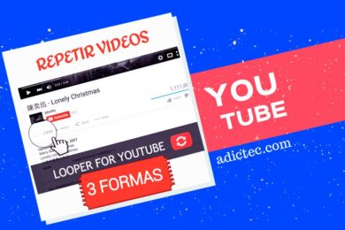 Hacer que videos de YouTube se repitan continuamente