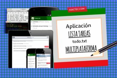 Aplicación Todo.Txt para lista de tareas