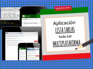 Aplicación Todo.Txt para lista de tareas