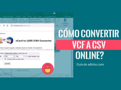 Convertidor VCF a archivo CSV