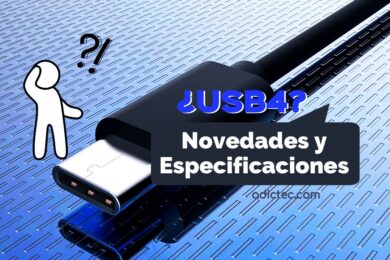 Qué es USB4 diferencias y novedades