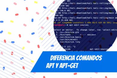 Diferencia entre comandos apt y apt get
