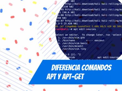 Diferencia entre comandos apt y apt get