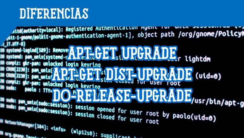 Diferencias apt get upgrade apt get dist upgrade do release upgrade