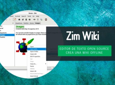 Zim editor de texto Open Source