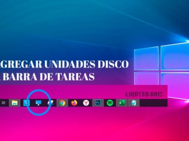 Anclar unidades de disco a barra de tareas