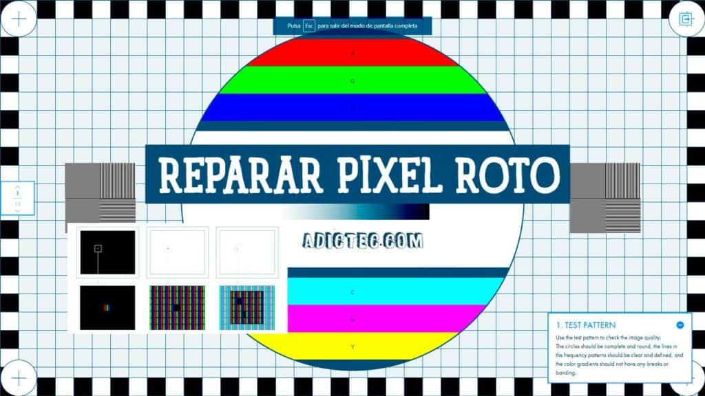 Cómo arreglar píxel muerto