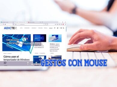 Ejecutar gestos con mouse en navegador