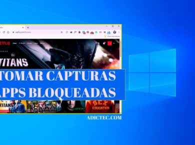 Hacer capturas de pantalla cuando están bloqueadas