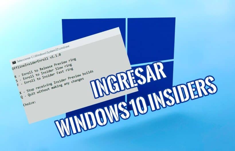 Ingresar en programa Windows 10 Insiders sin una cuenta de Microsoft