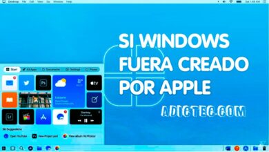 Si Windows 10 fuera desarrollado por Apple
