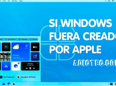 Si Windows 10 fuera desarrollado por Apple