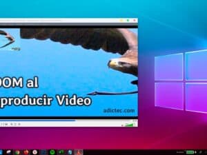 Zoom al reproducir video en Windows 10