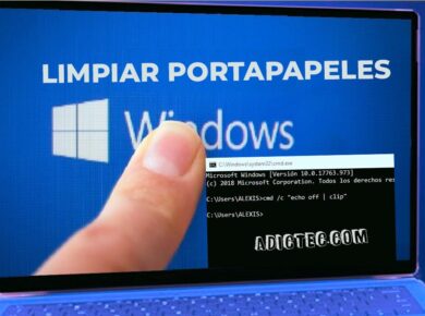 Limpiar portapapeles Windows 10 CMD