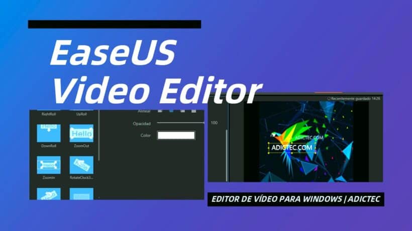 EaseUS Video Editor para Windows