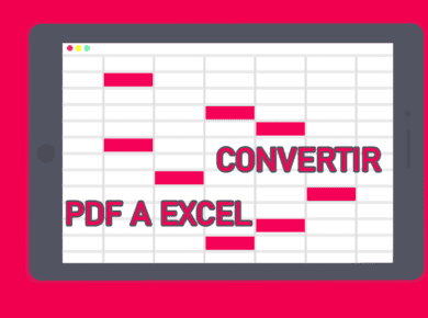 Convertir archivos PDF a Excel Online PDFtoExcel