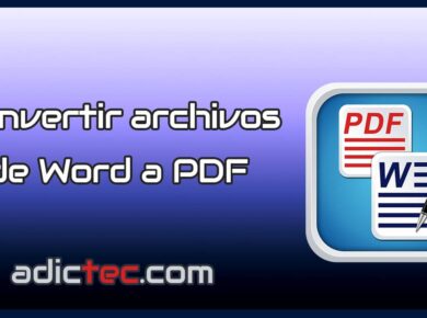 Convertir archivos de Word a PDF