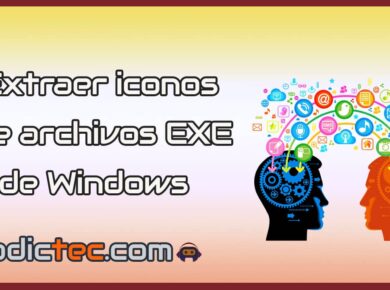 Extraer iconos de archivos EXE de Windows