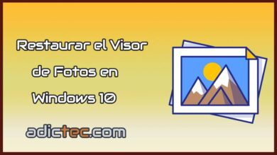 Restaurar Visor de Fotos en Windows 10