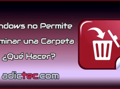 Windows no permite eliminar una carpeta