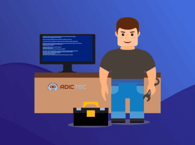 Qué Hacer si mi Computadora tiene una Pantalla Negra o una Pantalla Azul