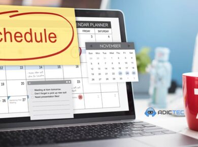 Pantalla de un portátil mostrando un software para organizar turnos y planificar horarios de trabajo.