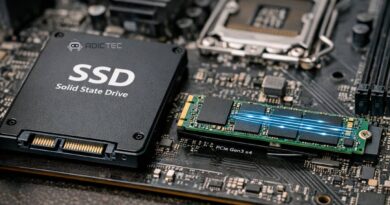 Ilustración de la diferencia de velocidad M.2 SATA vs NVMe en paralelo.