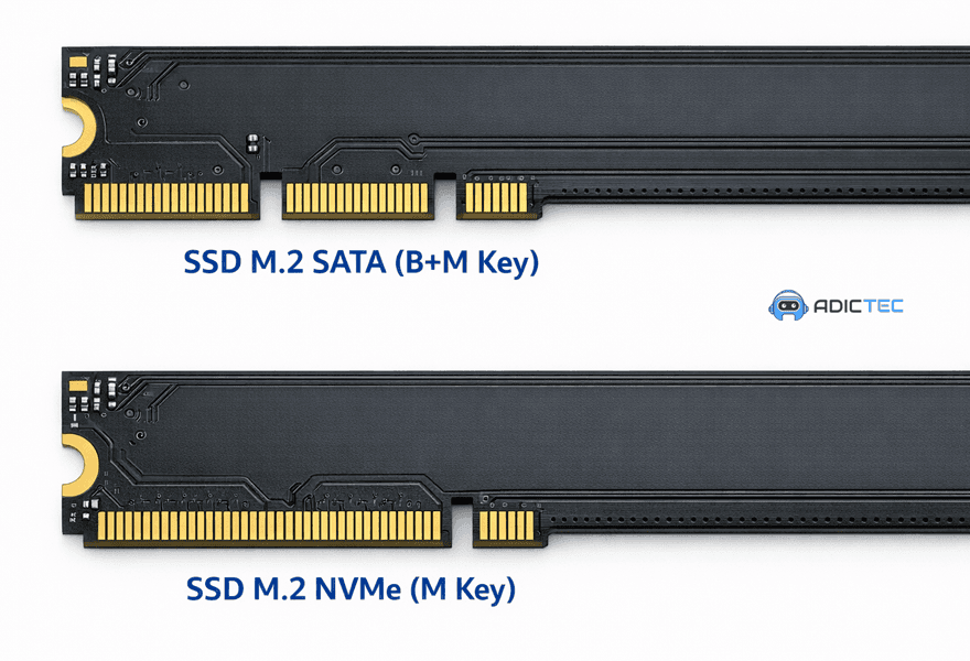 Guía M.2 SATA vs NVMe: Elige El Mejor SSD Para Tu PC