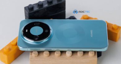 Primer plano del diseño trasero de ecofibra y módulo XMAGE del Huawei Mate 80 Pro