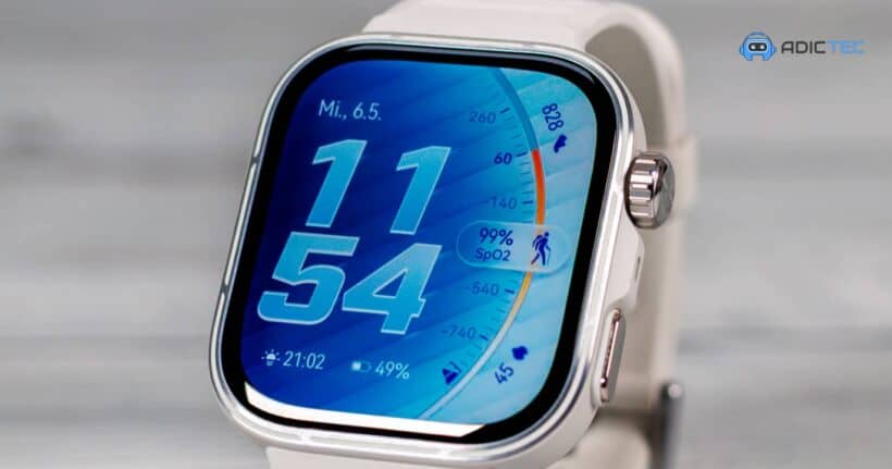 HUAWEI Watch Fit 5 Pro con pantalla AMOLED y bisel de titanio